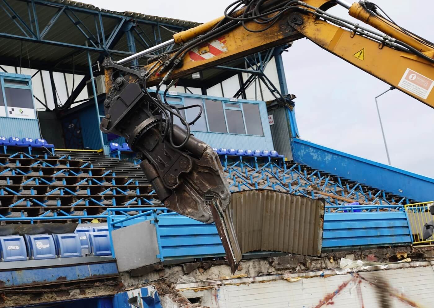 Ruch chorzow stadion rozbiorka 34