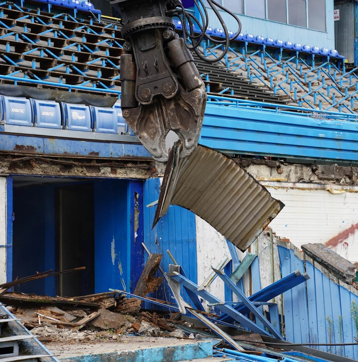 Ruch chorzow stadion rozbiorka 36