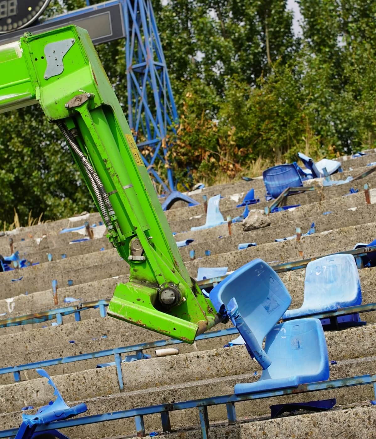 Ruch chorzow stadion rozbiorka 39