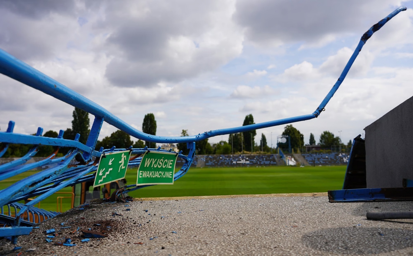 Ruch chorzow stadion rozbiorka 5