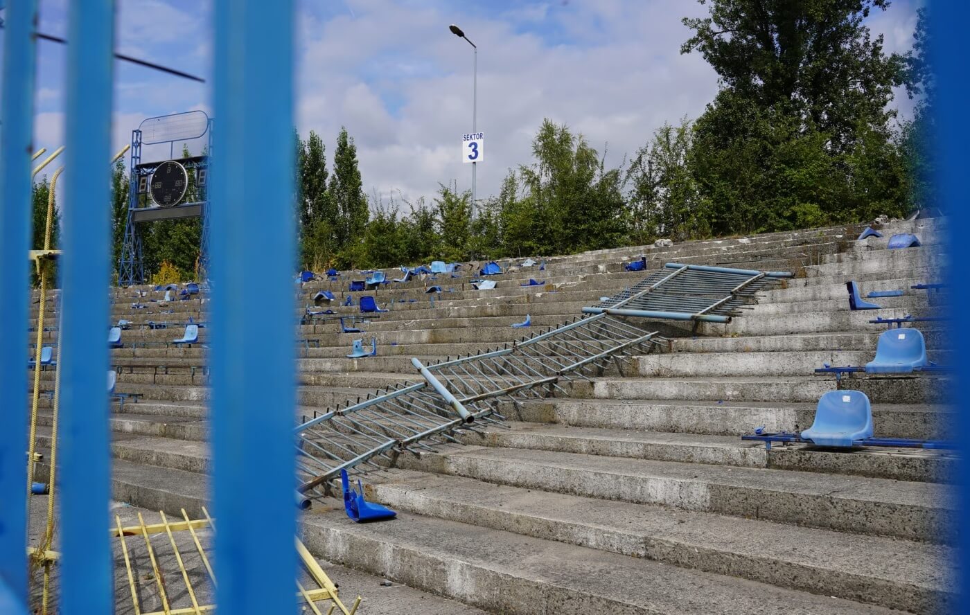 Ruch chorzow stadion rozbiorka 9