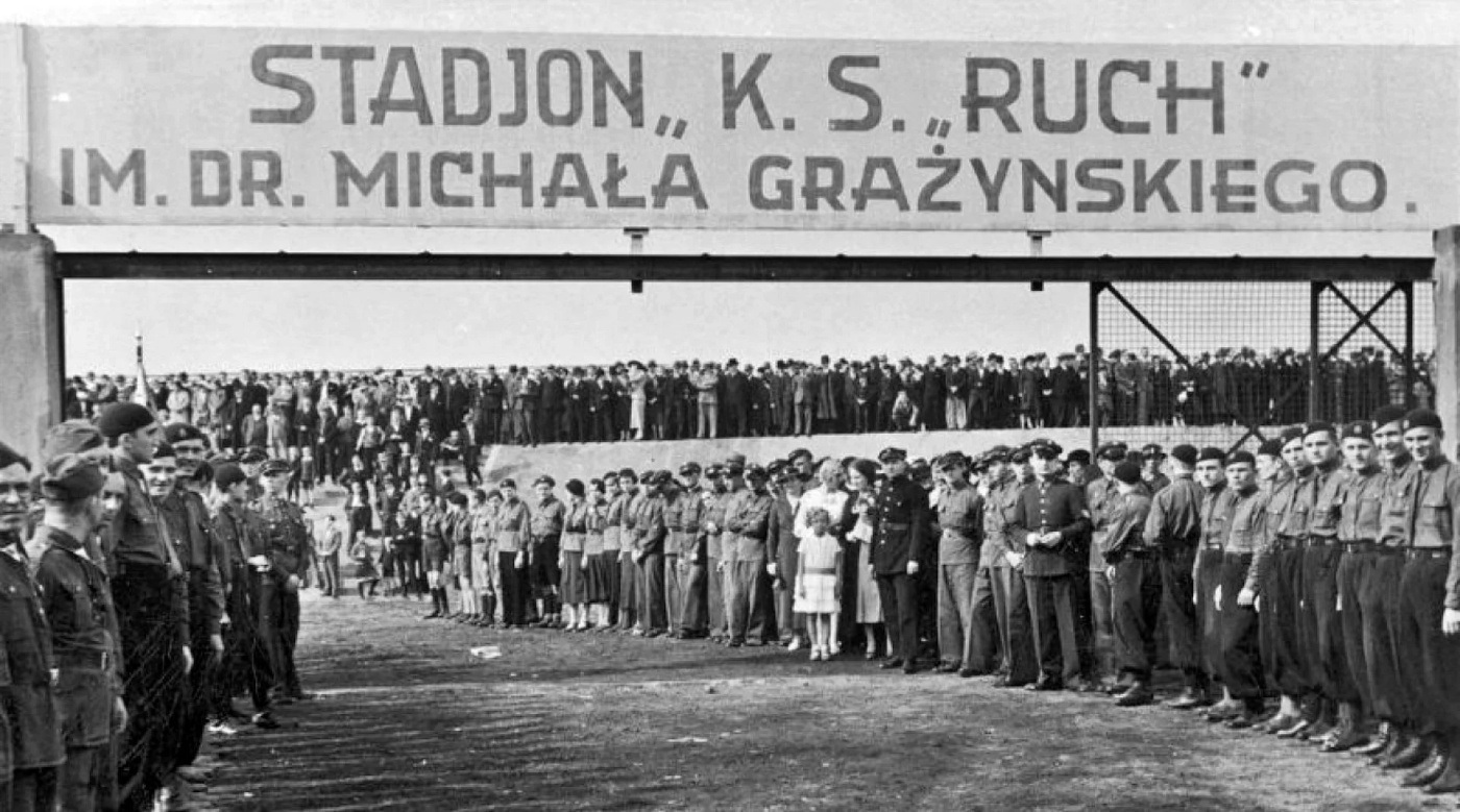 Otwarcie stadionu Ruchu Chorzów (fot. NAC)