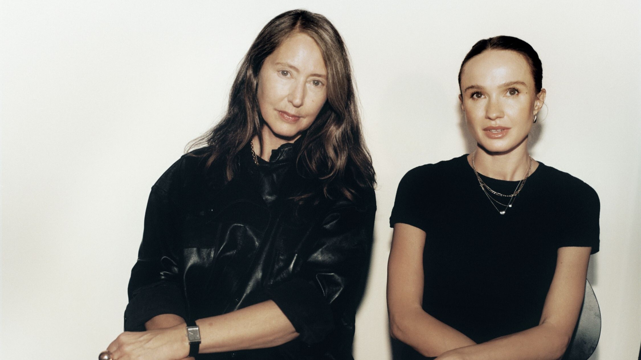 Ann-Sofie Johansson z H&M (z lewej) i Magda Butrym (z prawej)
