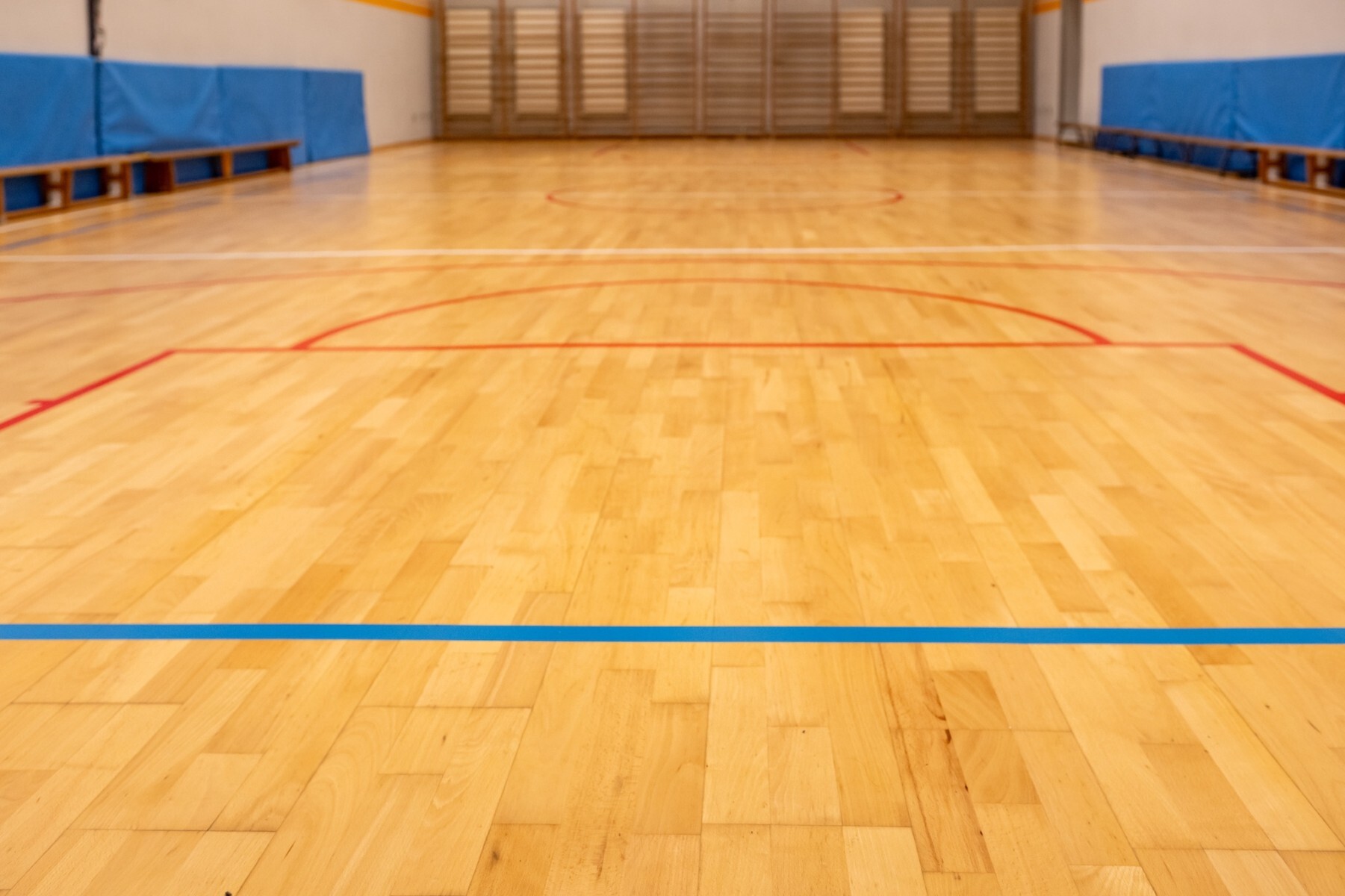 Sala gimnastyczna SP23 po remoncie