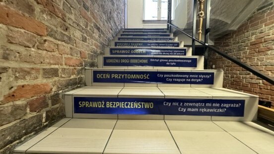Schody pierwsza pomoc prof