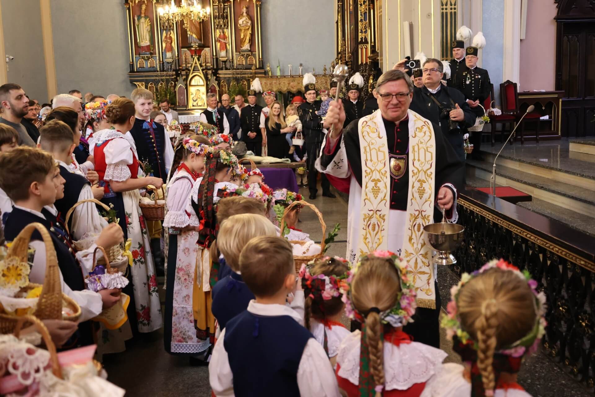 Błogosławieństwo pokarmów w Radzionkowie 2025