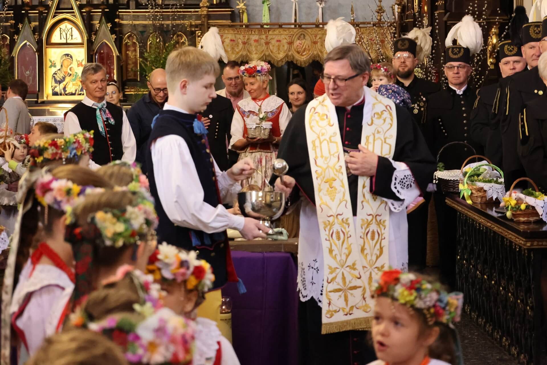 Błogosławieństwo pokarmów w Radzionkowie 2025