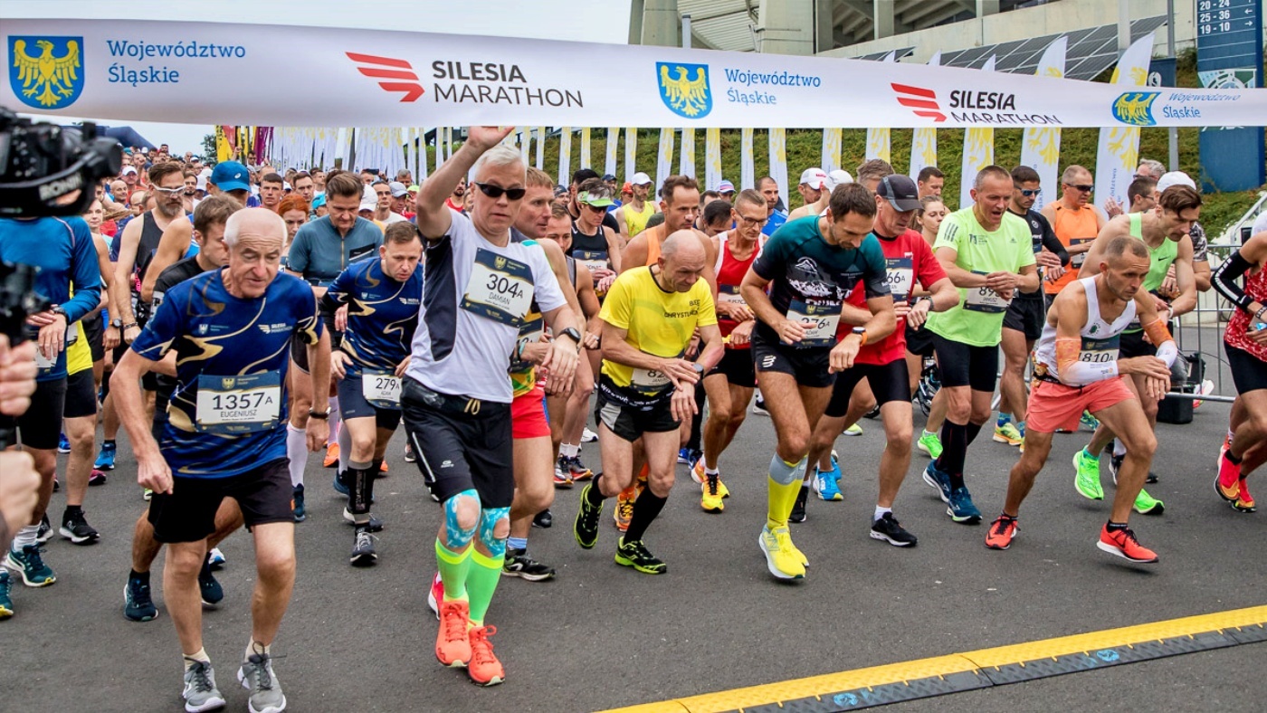 Będzie rekord frekwencji na Silesia Marathonie. W biegu wezmą udział zawodnicy z całego świata