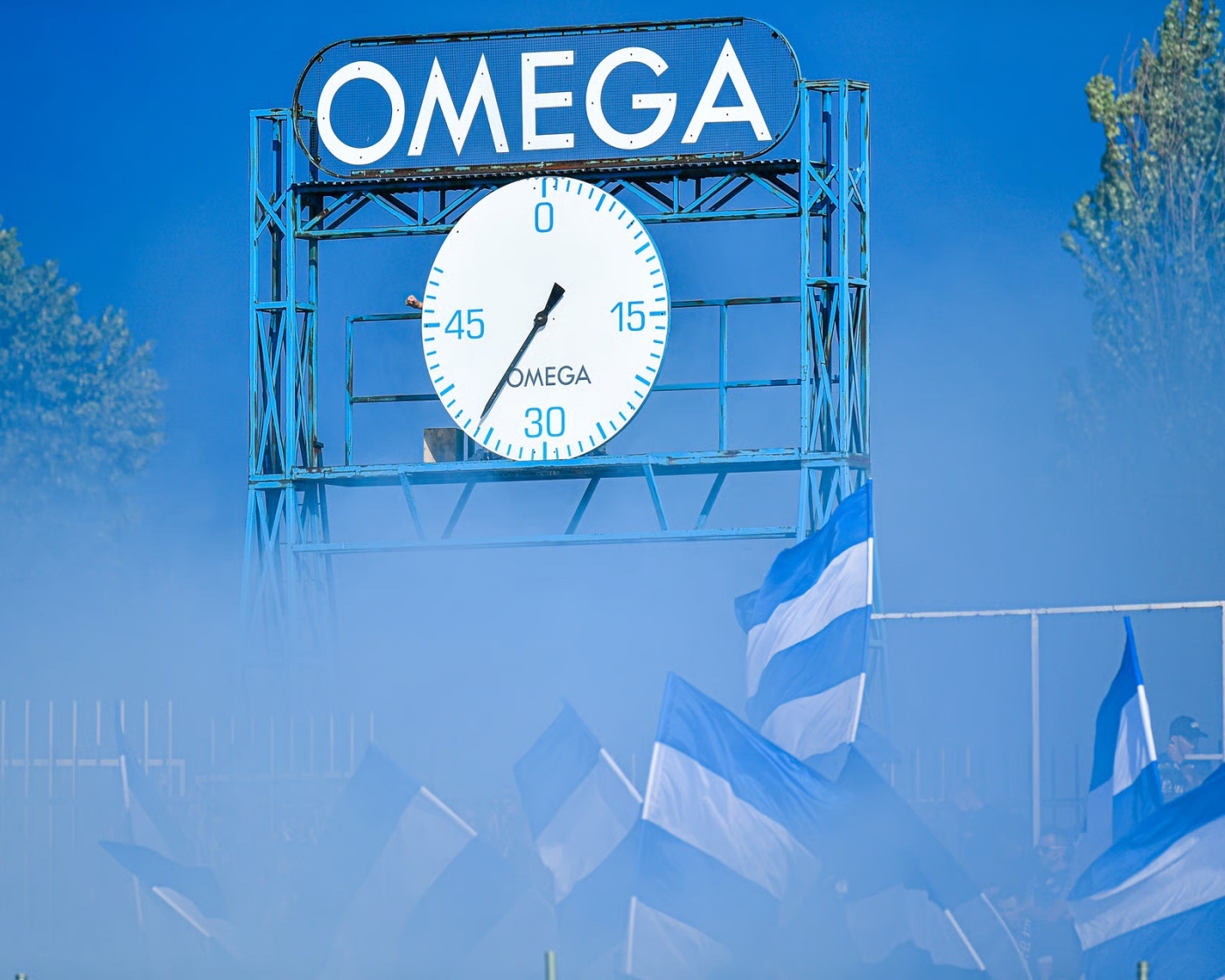Omega na stadionie Ruchu Chorzów (fot. Ruch Chorzów)