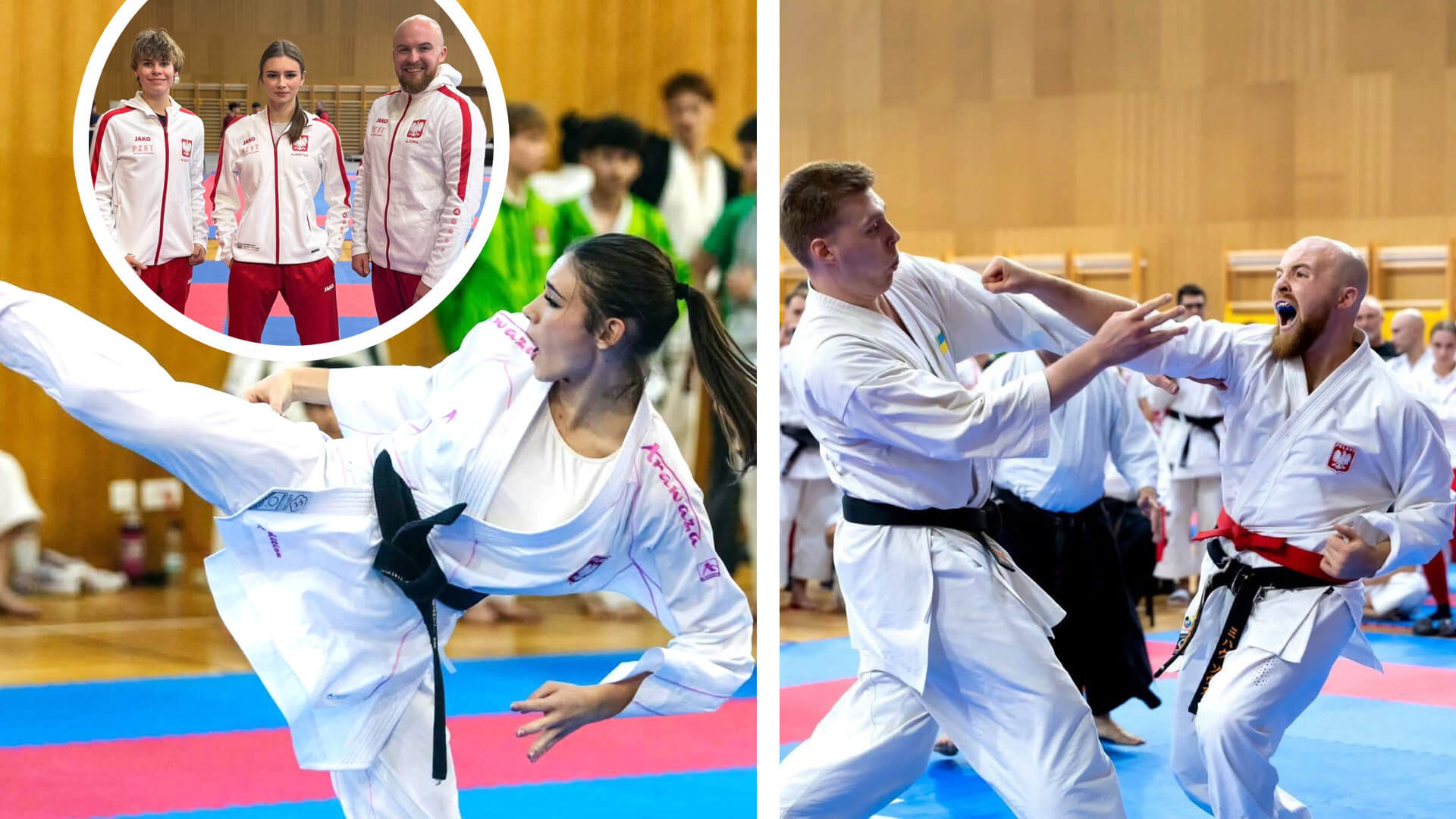 Sukcesy bytomskich karateków. 17 medali w Chorwacji i zwycięstwo Jonaka w Orzeszu