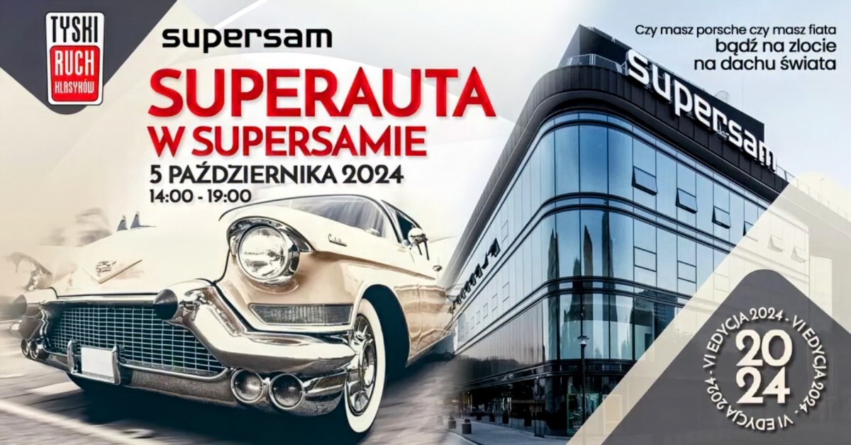 VI Superauta w Supersamie