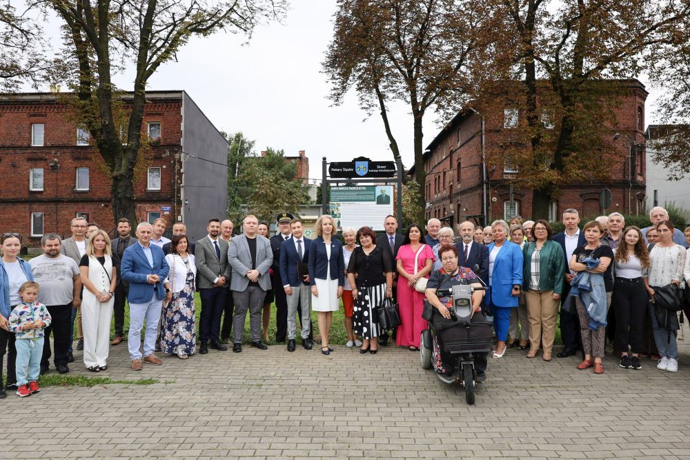 Odsłonięcie tablicy Andrzeja Kołodziejczyka