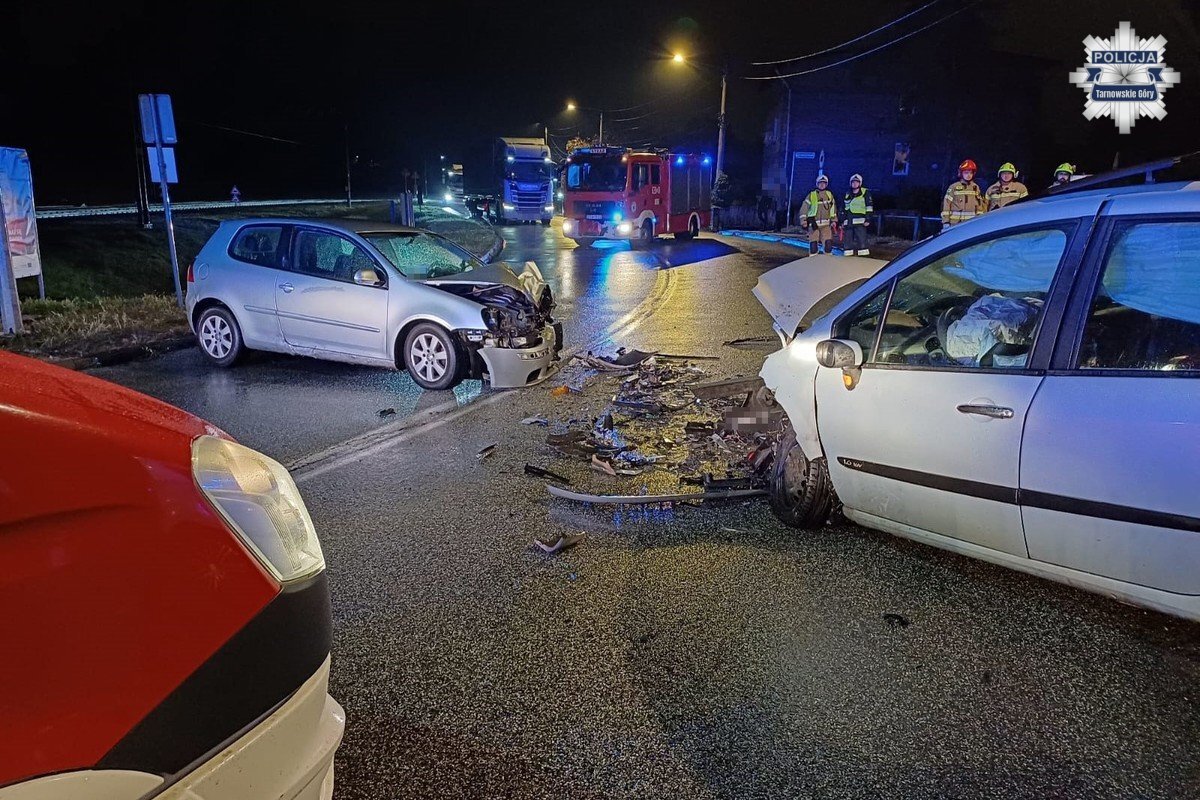Kolizja w Tarnowskich Górach