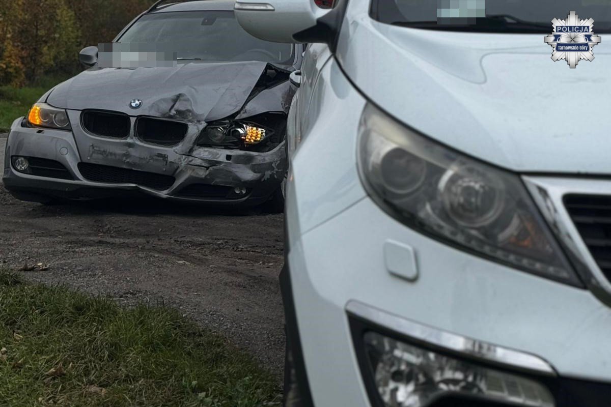 Kolizja na obwodnicy w Tarnowskich Górach