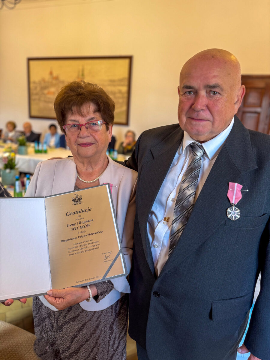W Tarnowskich Górach świętowali małżeńscy jubilaci