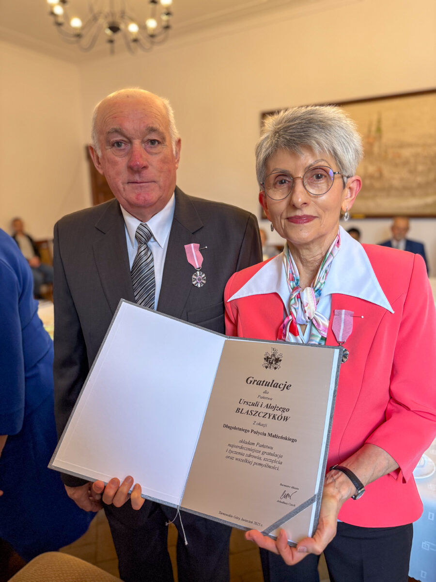W Tarnowskich Górach świętowali małżeńscy jubilaci
