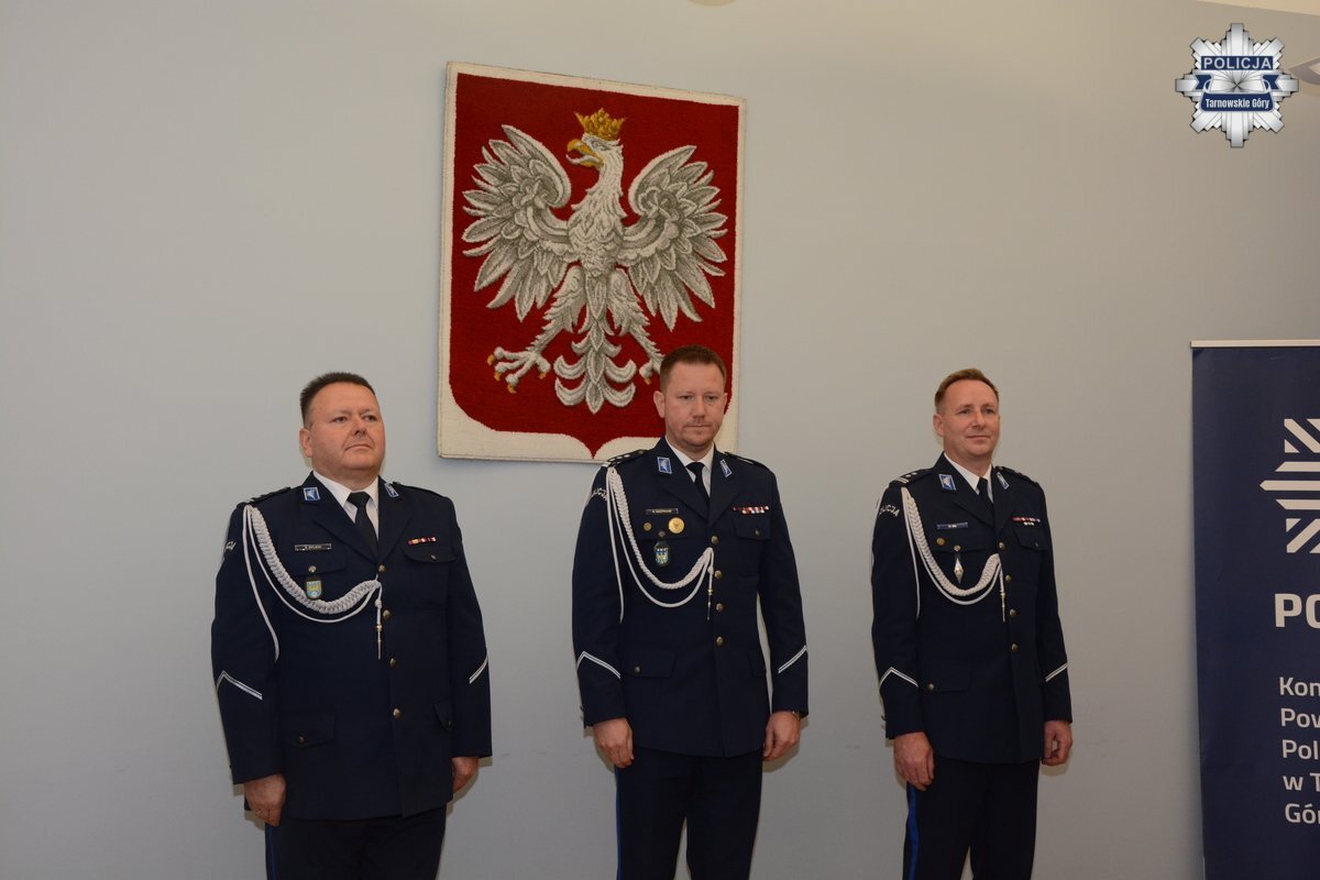 Zmiana komendanta w Komendzie Powiatowej Policji w Tarnowskich Górach