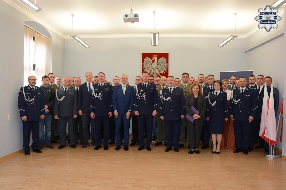 Zmiana komendanta w Komendzie Powiatowej Policji w Tarnowskich Górach