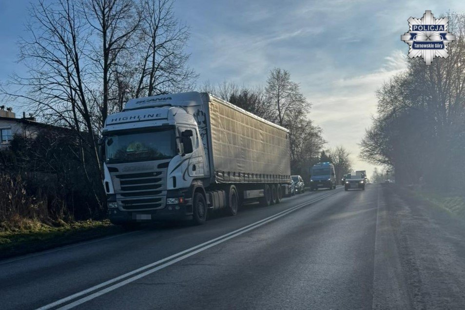 Kolizja na tarnogórskiej obwodnicy