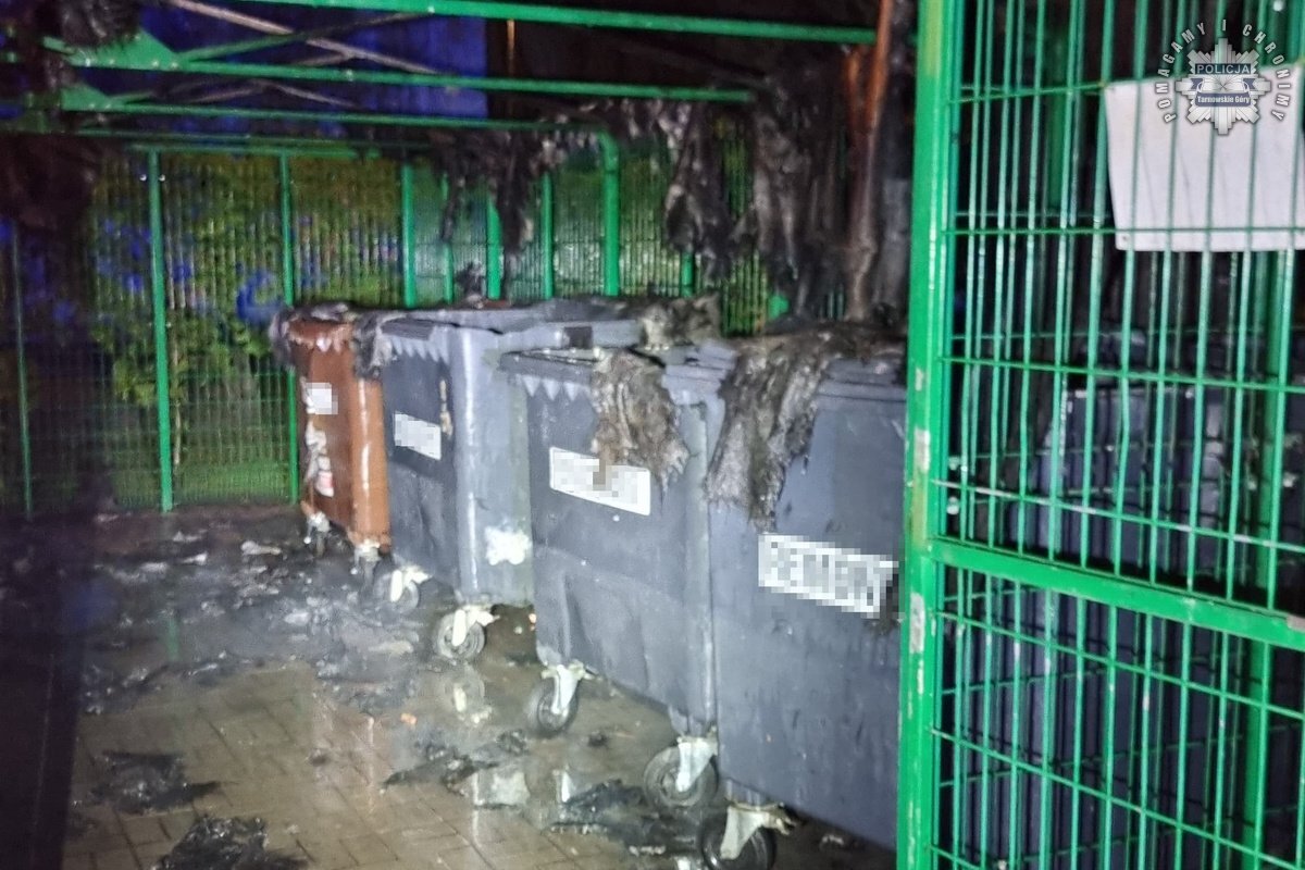 Pożar w Tarnowskich Górach na Osadzie Jana