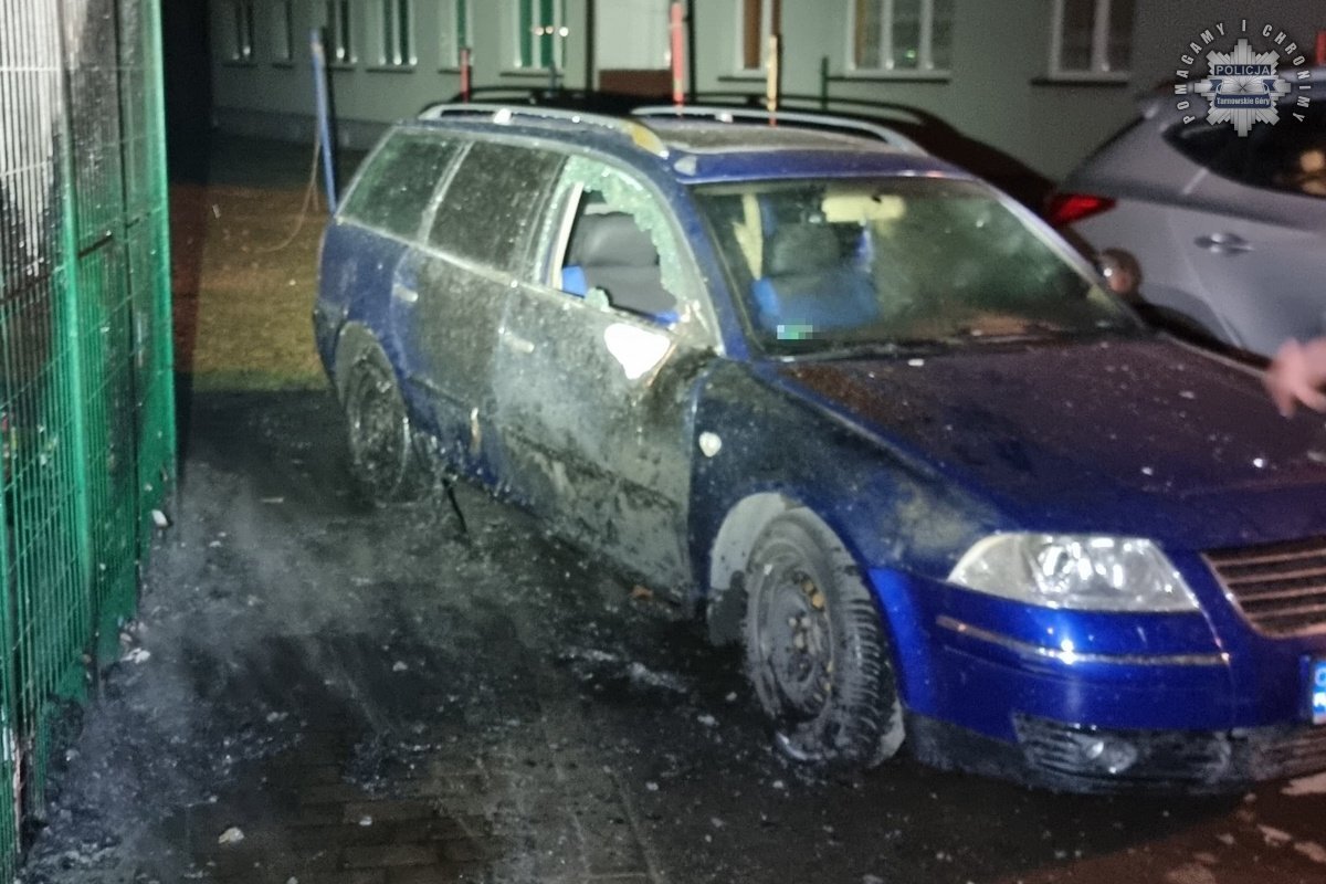 Pożar w Tarnowskich Górach na Osadzie Jana