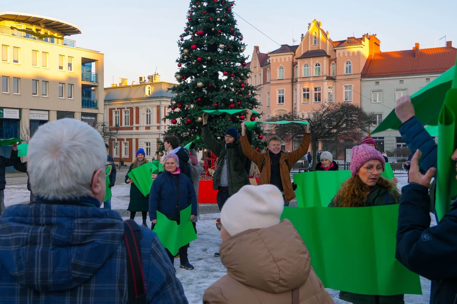 Przekazanie petycji za utworzeniem rezerwatu na terenie Parku Repeckiego w Tarnowskich Górach