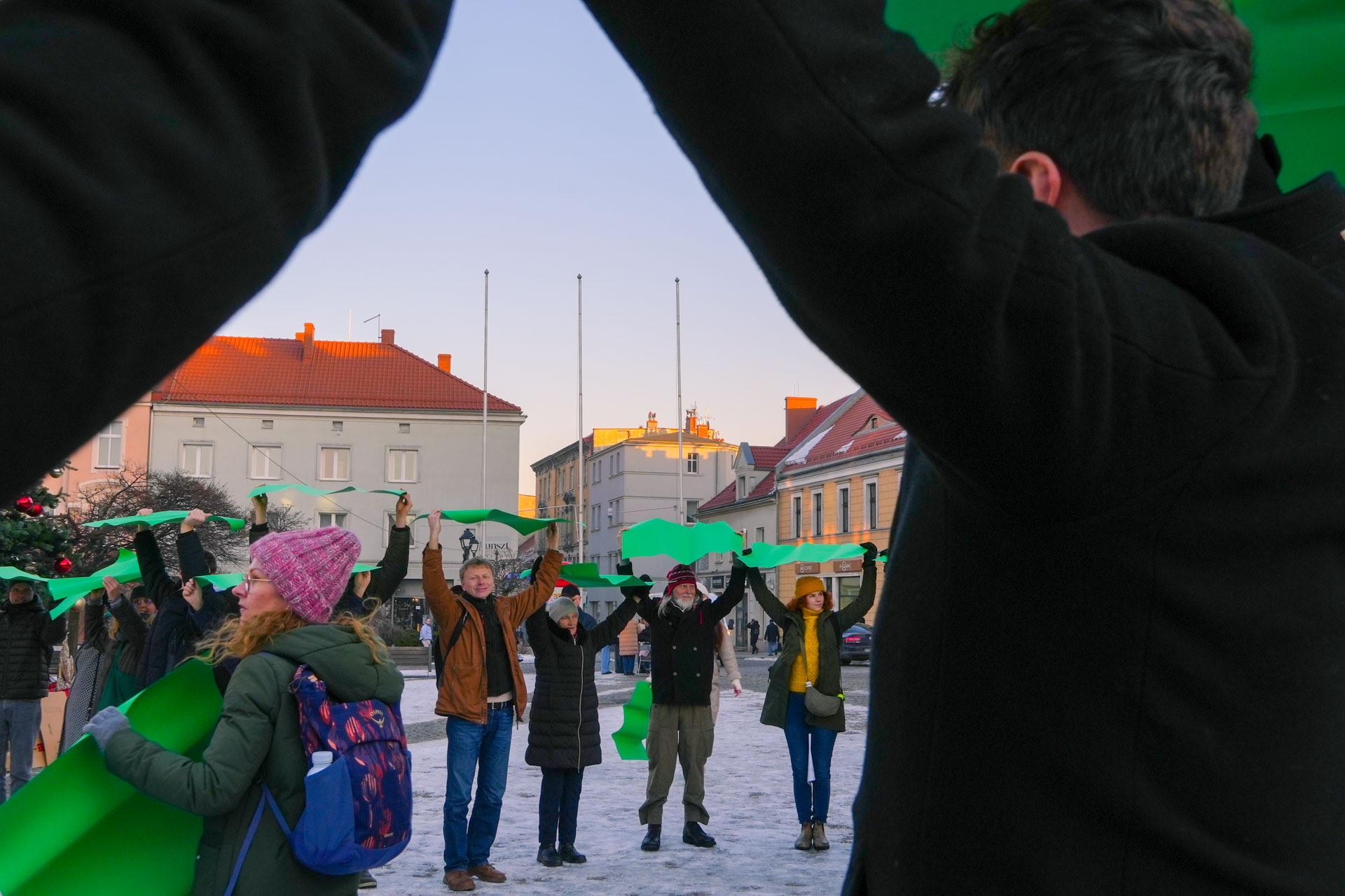 Przekazanie petycji za utworzeniem rezerwatu na terenie Parku Repeckiego w Tarnowskich Górach