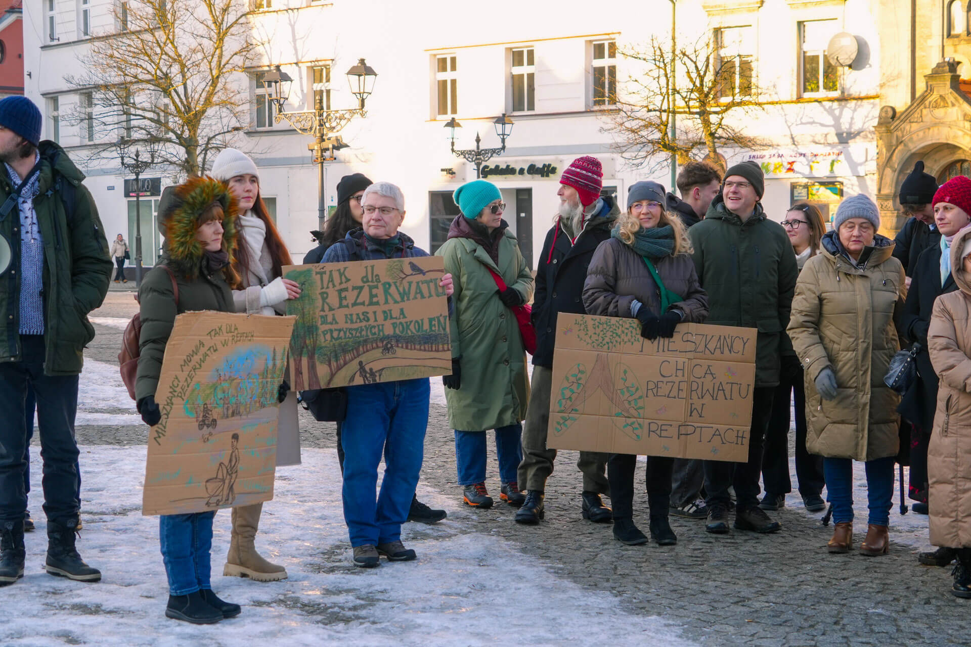 Przekazanie petycji za utworzeniem rezerwatu na terenie Parku Repeckiego w Tarnowskich Górach