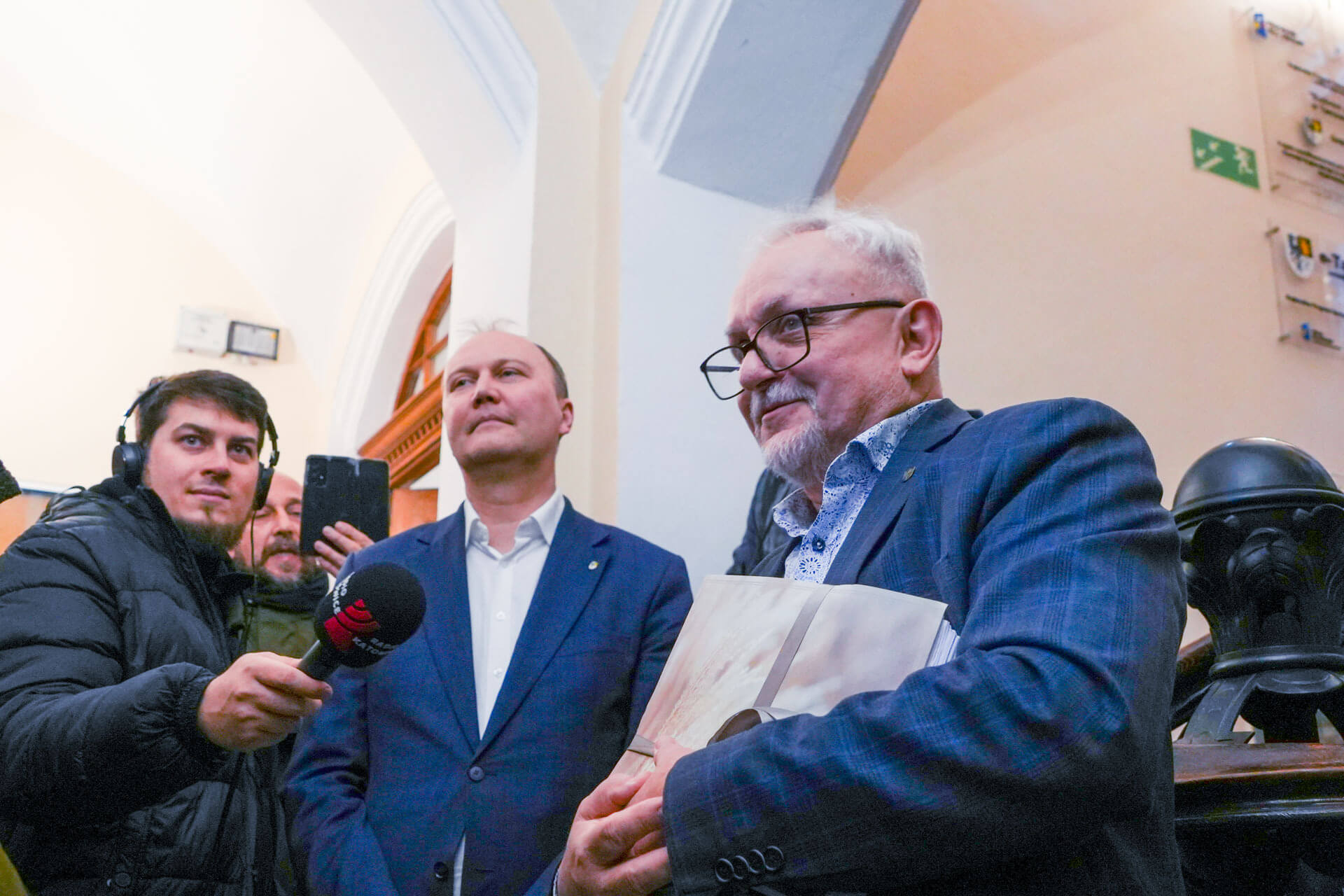 Przekazanie petycji za utworzeniem rezerwatu na terenie Parku Repeckiego w Tarnowskich Górach