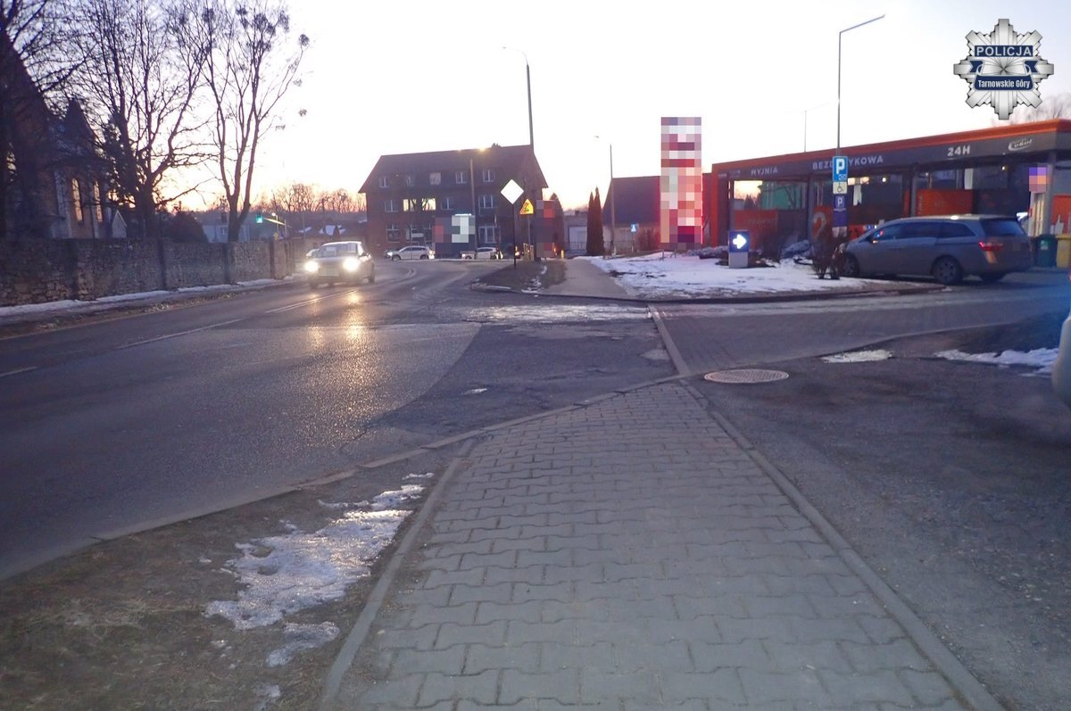 Potrącenie pieszej w Tarnowskich Górach