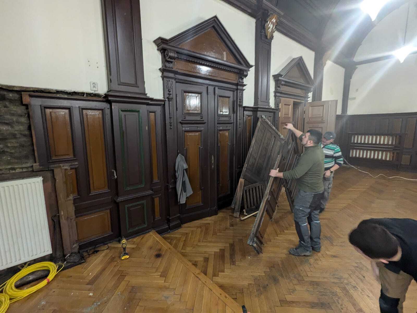 Sala sesyjna w tarnogórskim ratuszu