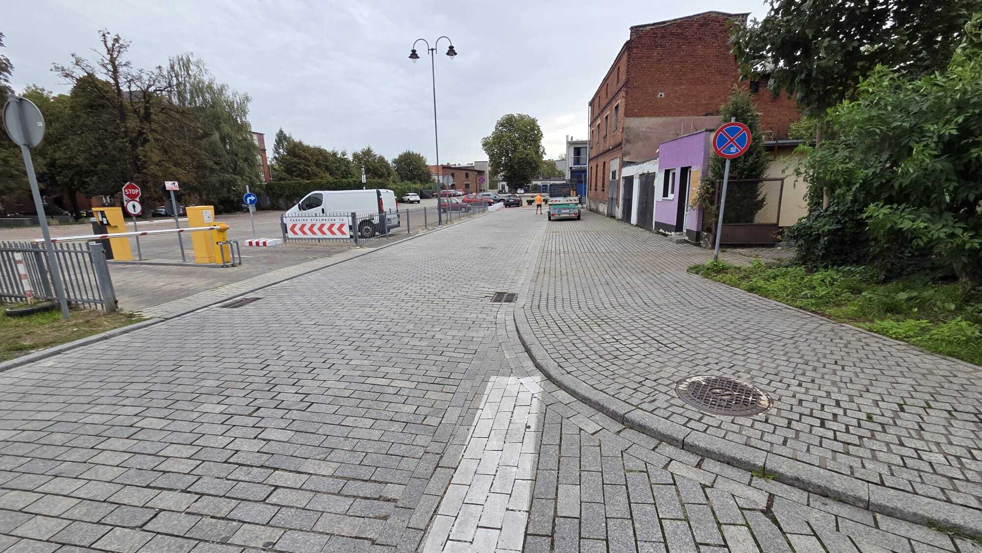 Remont przy ulicy Stalmacha w Tarnowskich Górach