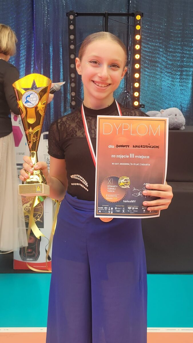 Tesski z tanecznymi medalami