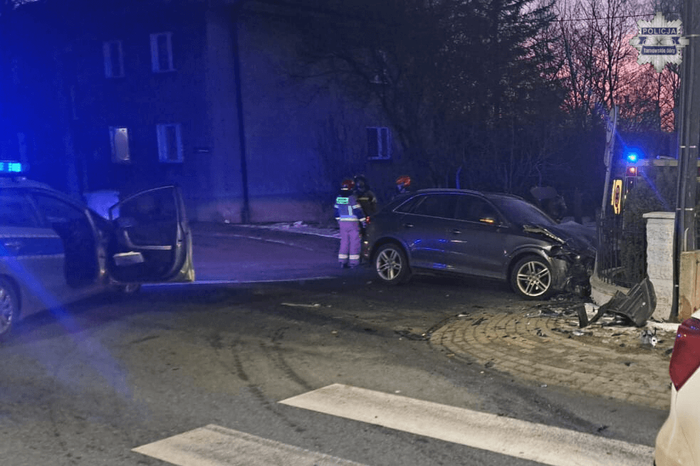 Wypadek na DK 11 w Tarnowskich Górach