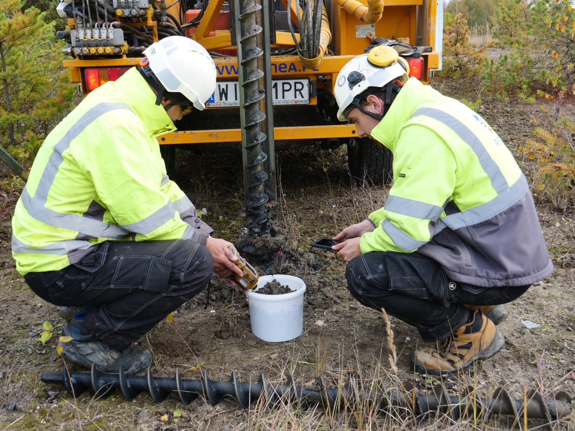 Prace badawcze na terenie Zakładów Chemicznych w Tarnowskich Górach