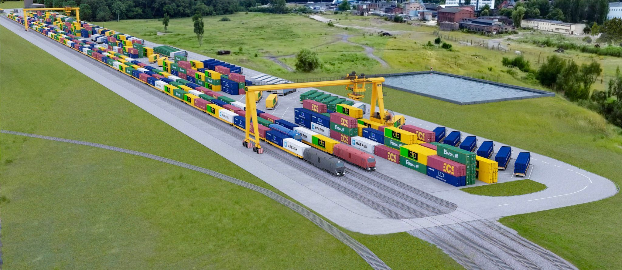 Terminal przeładunkowy kolejowo-drogowy powstanie w Zabrzu na terenach po KWK "Makoszowy". Ma zwiększyć efektywność przewozów w korytarzu UE–Ukraina