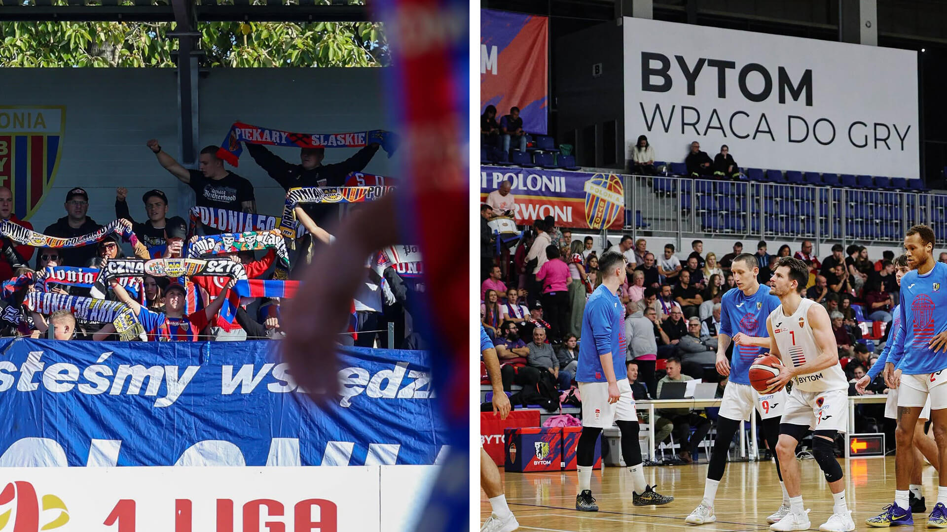 Piłkarze Polonii wygrali, koszykarze przegrali po zaciętej końcówce. Emocjonująca sobota w Bytomiu