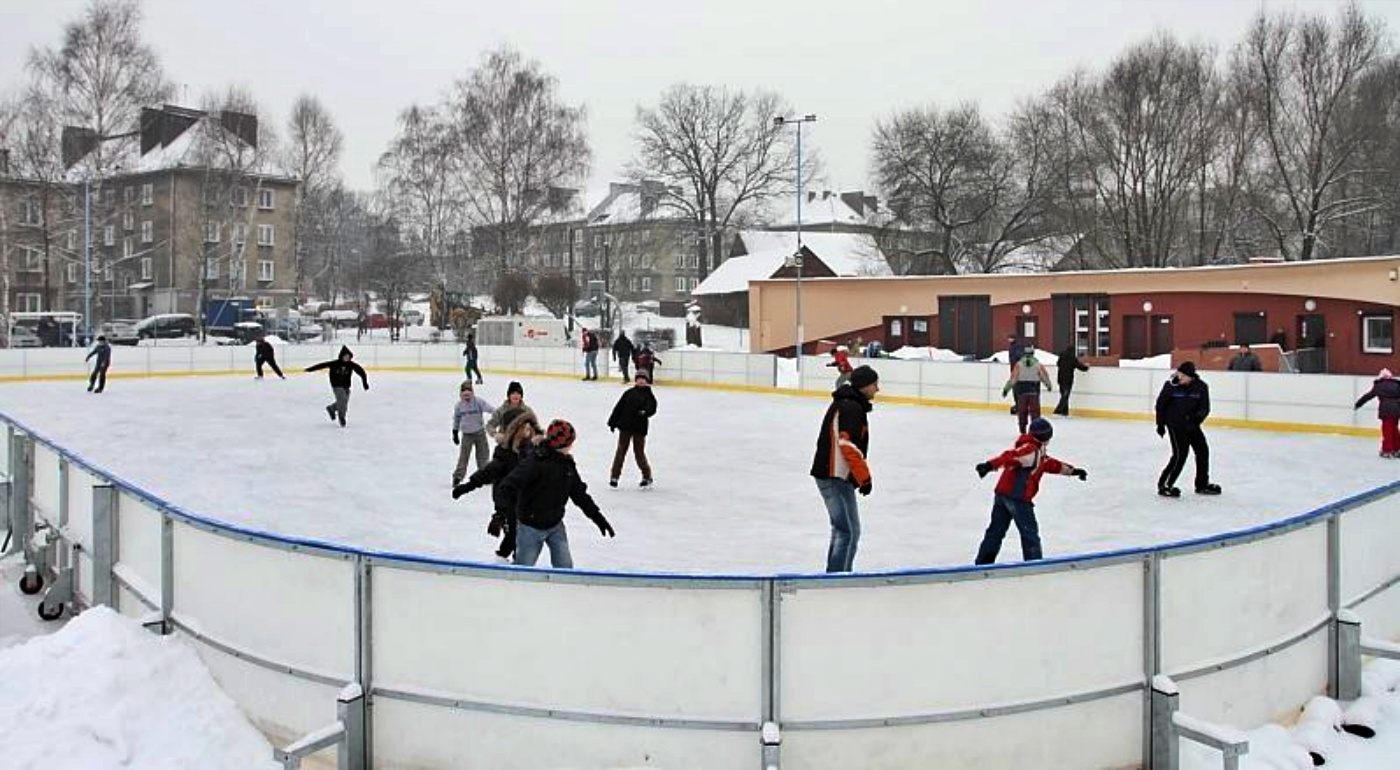 Lodowisko w Tychach (fot. MOSiR Tychy)