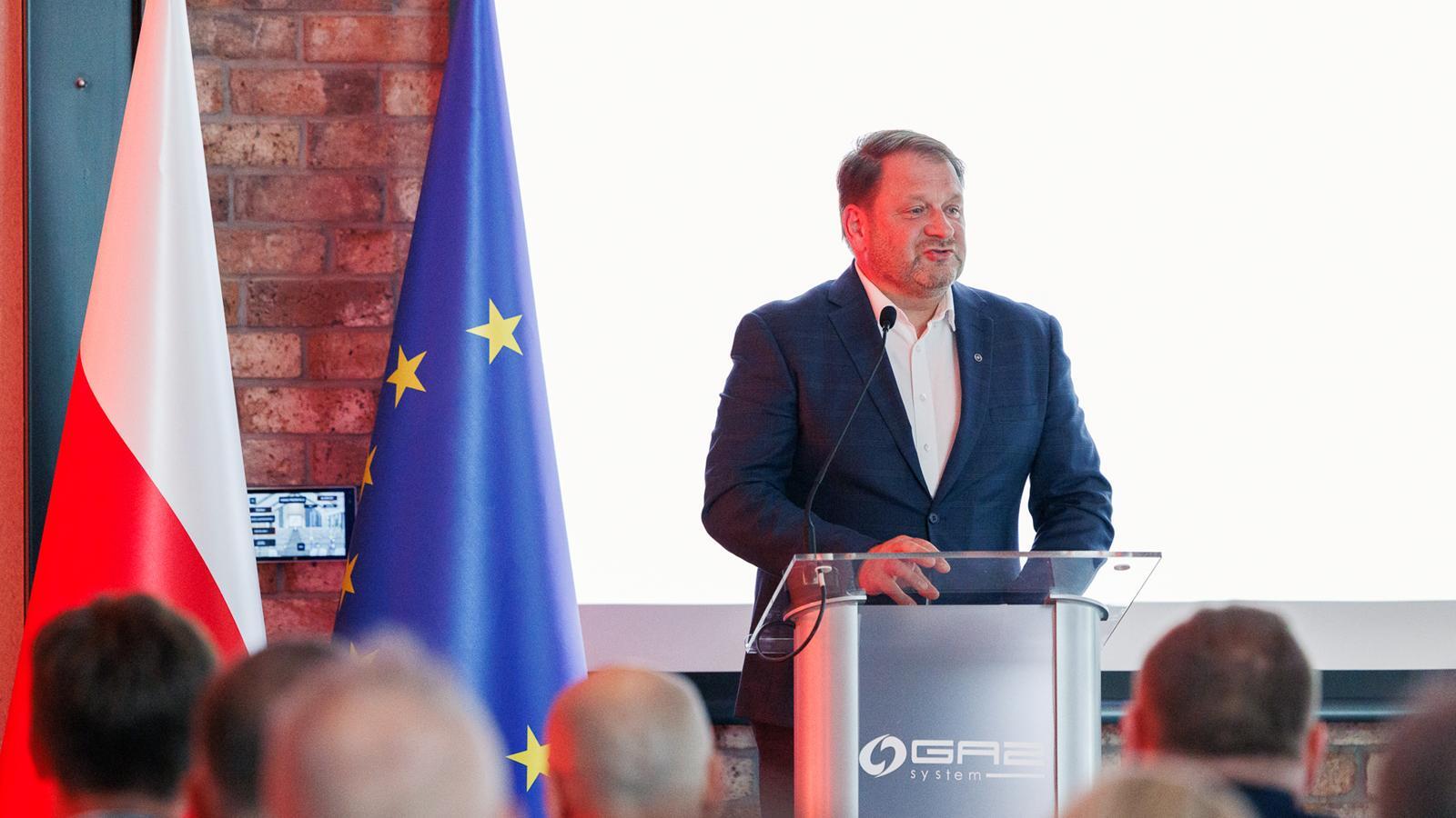 Uroczyste zakończenie budowy gazociągu Racibórz-Rybnik