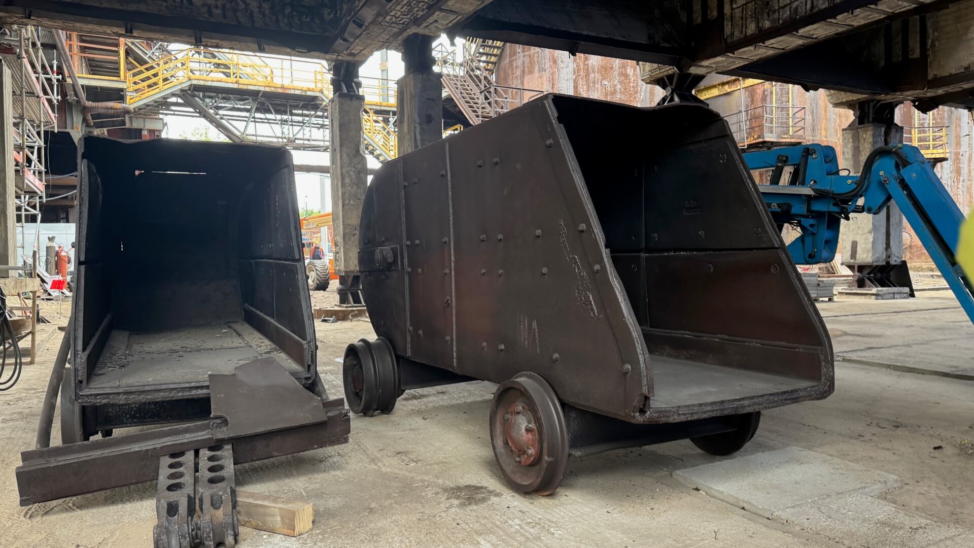 Historyczne wagoniki ozdobią zrewitalizowana przestrzeń