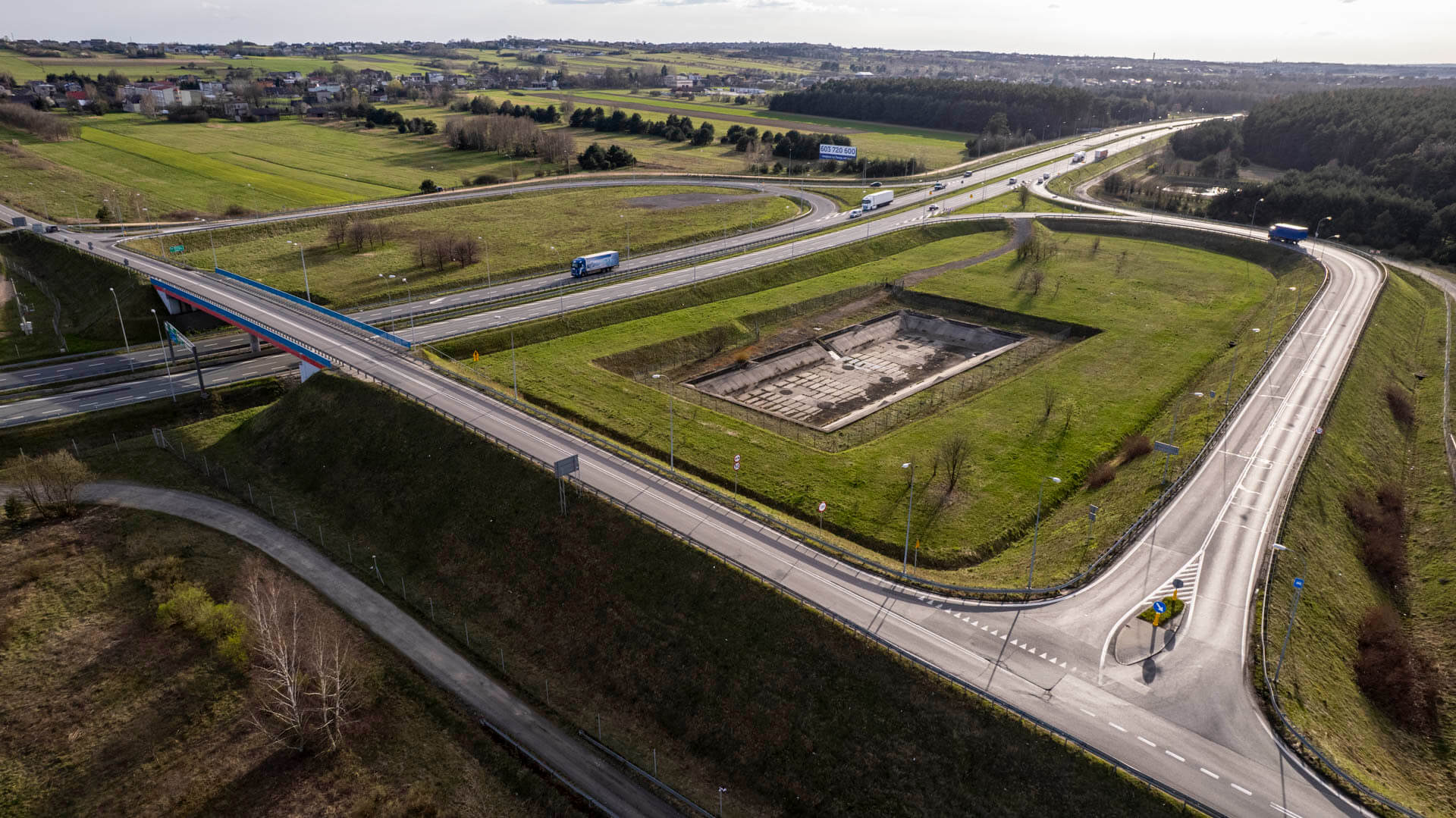 Węzeł Mierzęcice na drodze ekspresowej S1