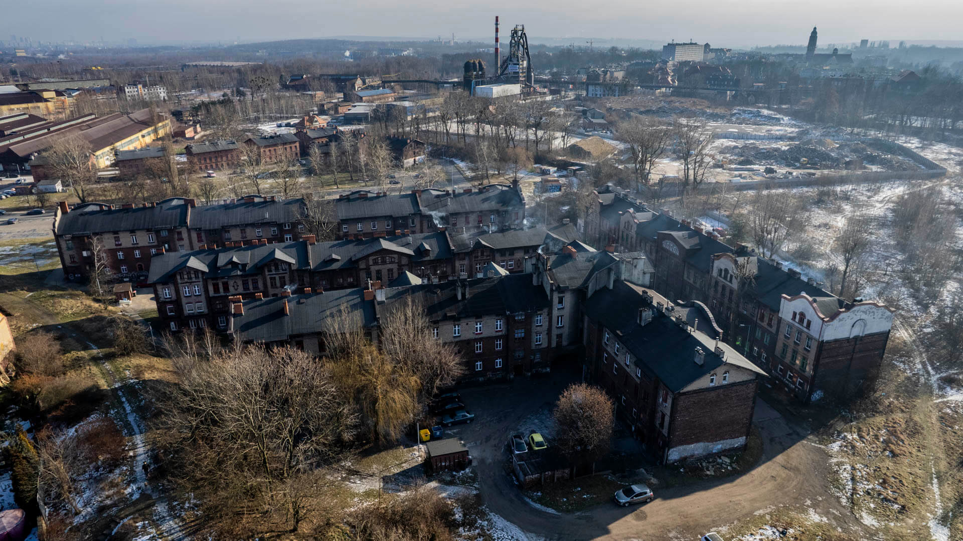 Piękny! Wielki Piec w Rudzie Śląskiej z lotu ptaka!