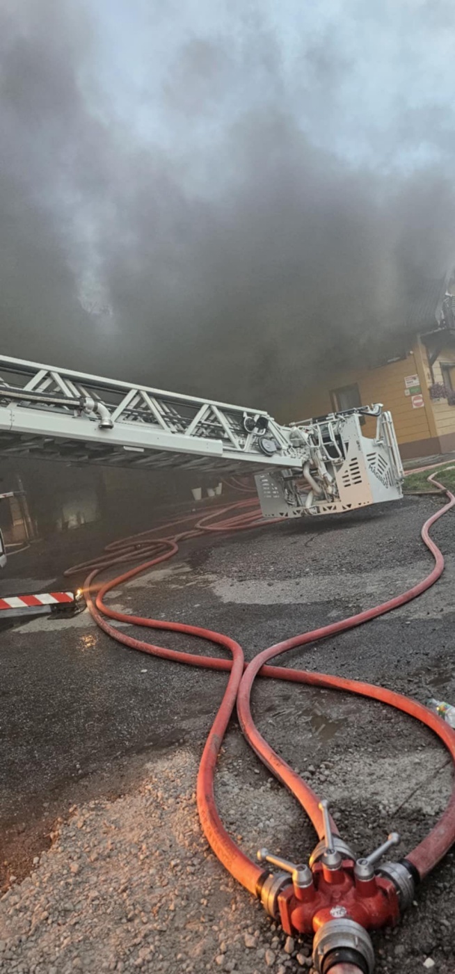 Wisla pozar osp wisla 2