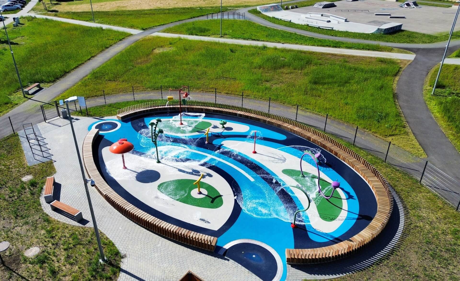 Wodny plac zabaw w Pyskowicach