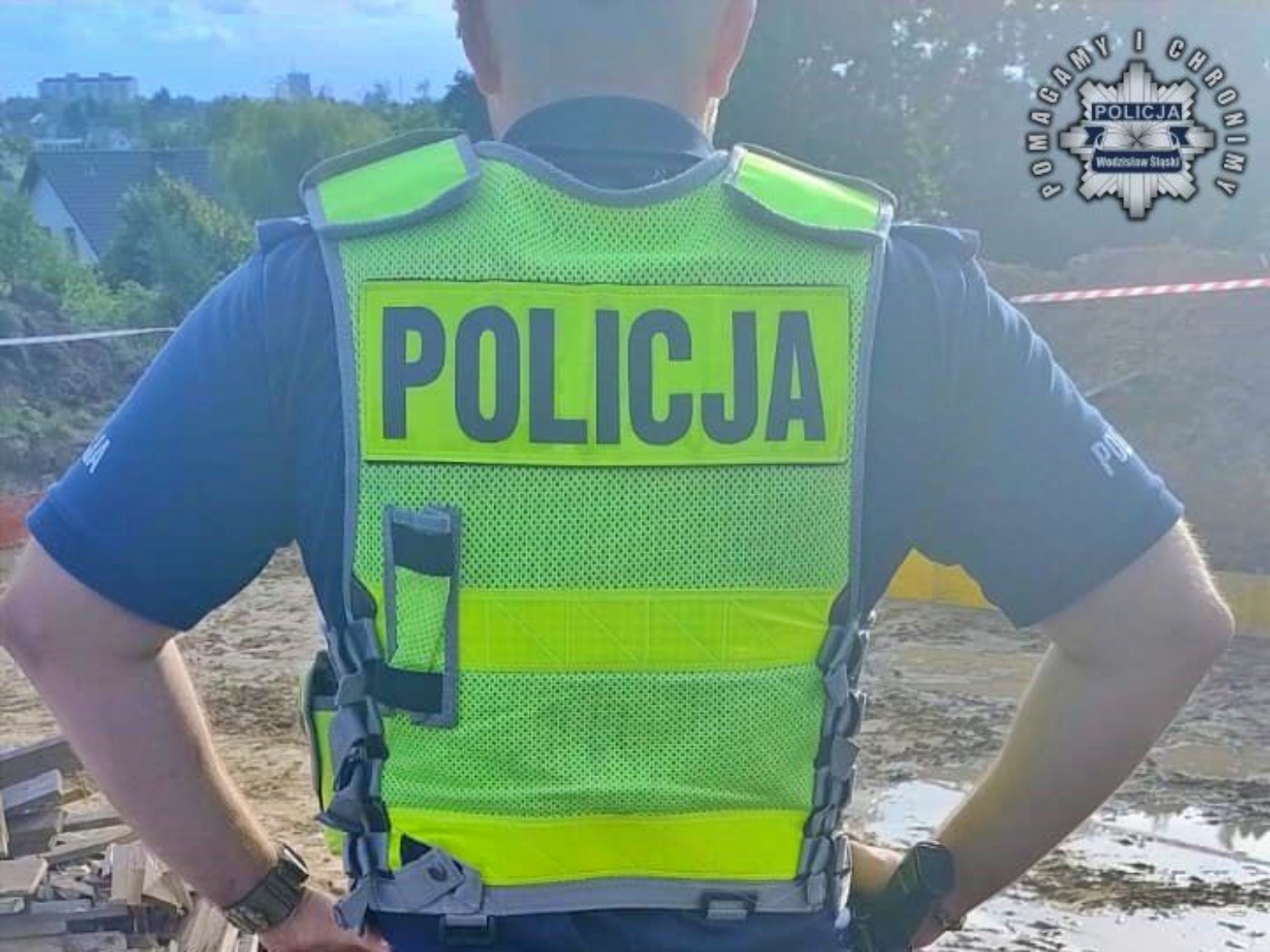Wodzislaw znaleziono szkielet i niewybuchy 2