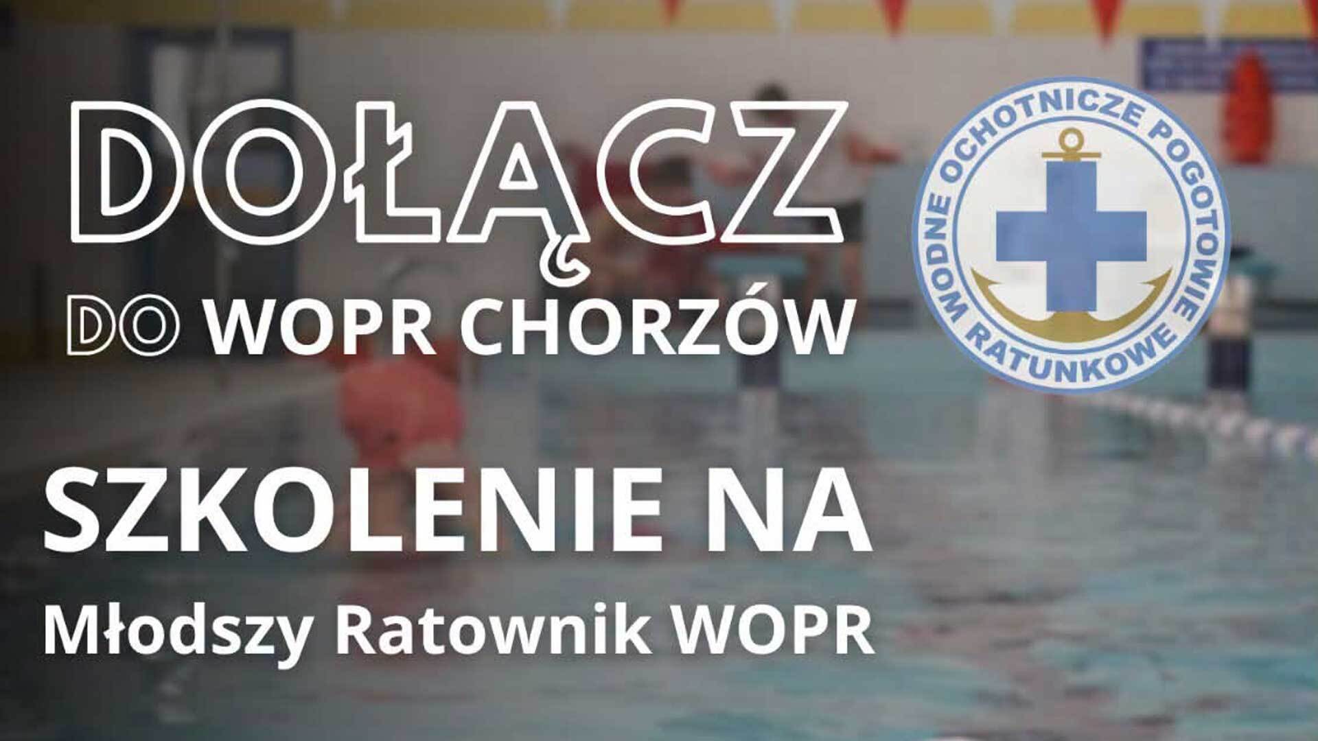 Masz 12 lat i umiesz pływać? WOPR Chorzów szuka przyszłych ratowników