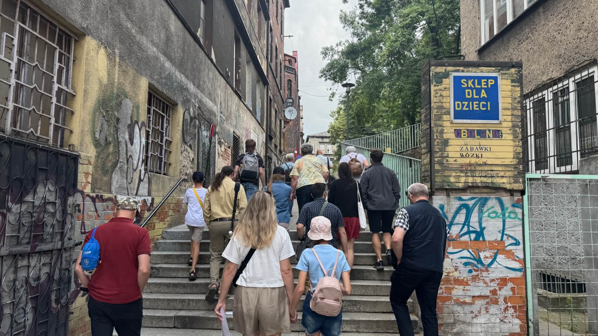 Uczestnicy bytomskiej mikrowyprawy w ramach Kierunku GZM