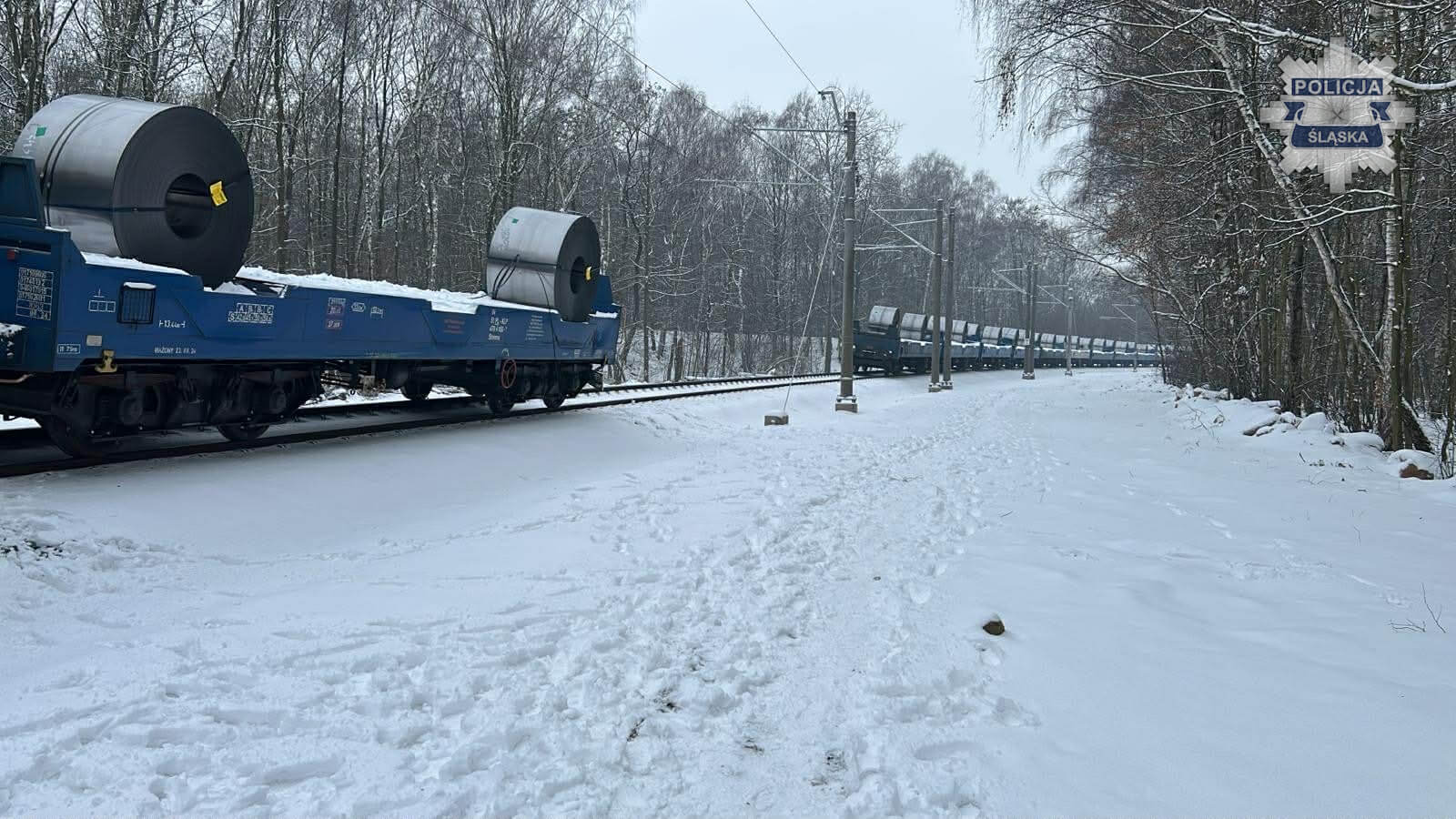 Katowice: wykoleił się wagon pociągu towarowego