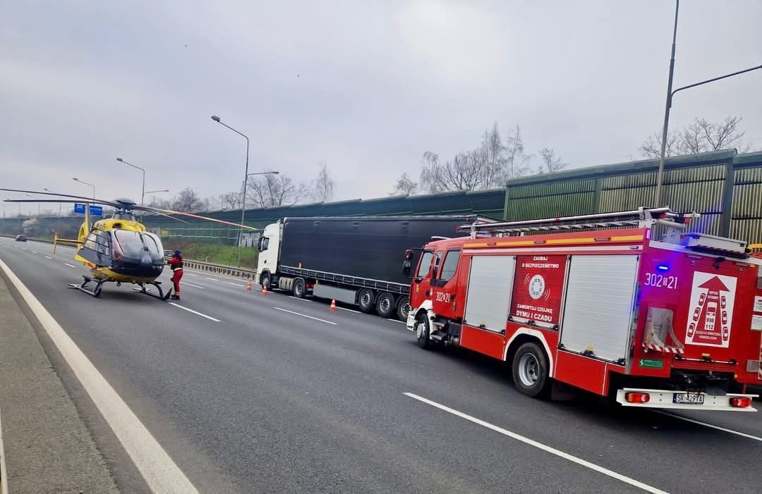 Wypadek a4 Katowice