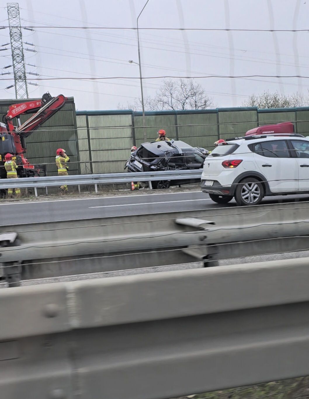 Wypadek a4 katowice 01